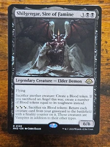 Custom Commander Deck ~ Angels & Blood Tokens ~ Shilgengar, Sire of Famine - Picture 1 of 4
