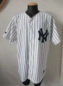 New York Yankees Vtg Russell Athletic Jersey #14 Sz 48 Pat Kelly Hideki Irabu - Picture 1 of 10