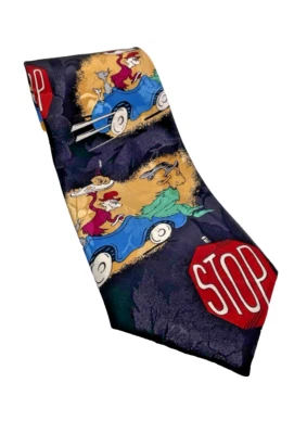 Dr. Seuss Tie by City One Green Eggs & Ham 56x3 3/4 Necktie Novelty (99) - Изображение 1 из 4