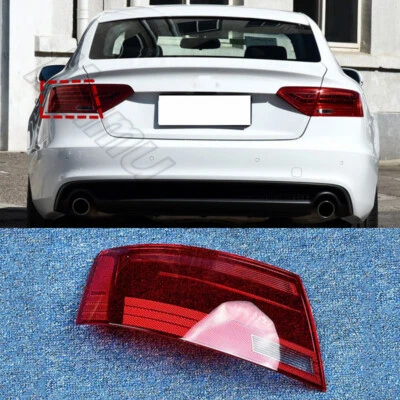 Carcasa de lente de luz trasera lateral izquierda apta para Audi A5 S5 RS5 2013-2017 Foto 1 de 4
