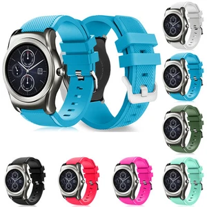 Silicone Replacement Watch Band Strap for LG Watch R W100 LG Watch Urbane W150 - Picture 1 of 43