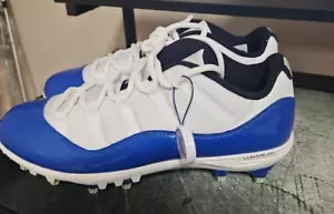 RARE Men’s Size 12 - Jordan 11 Retro Low TD Cleat ‘Game Royal’ FB Cleats of1 - Picture 1 of 16