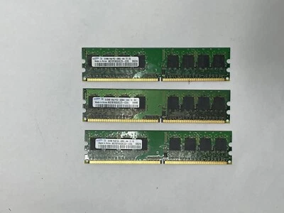SAMSUNG DDR2 SDRAM DIMM, MEMORY CARD,M378T6553CZ3-CD5, 512 MB, 1RXB PC2-4200U - Image 1 of 2
