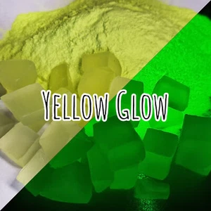 Yellow Glow in the Dark Pigment for Bath Bombs, Soaps, Wax Melts, Resin - Picture 1 of 1