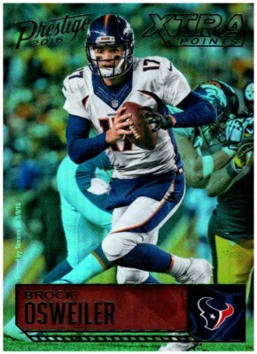  2016 Prestige Xtra Points Green #58 Brock Osweiler - Image 1 of 2