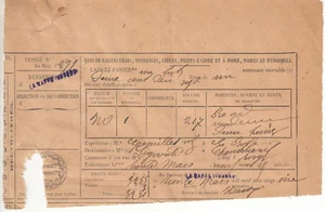 Alte Rechnung Gremillet-Delacôte à La Baffe 1926 alte französische Rechnung Bill - Bild 1 von 1