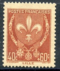 STAMP / TIMBRE FRANCE NEUF N° 527 ** BLASON / LILLE