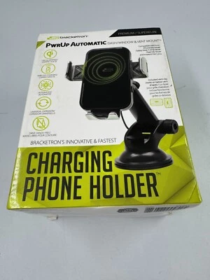 Bracketron PwrUp Qi Automatic Dash / Window / Vent Mount - Black BT2-954-2 - Image 1 of 2