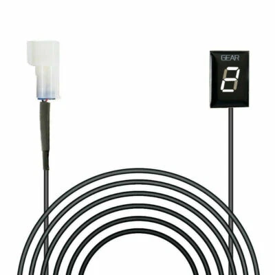 Indicador LED de engranajes de motocicleta para Kawasaki ER-6F Ninja 250R 300 400R 650 1000 Foto 1 de 4