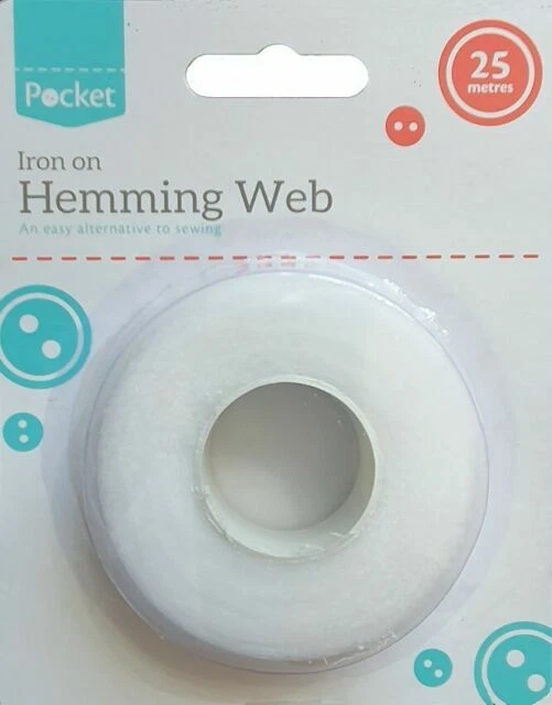 Pocket Iron on Hemming Web Tape - 25m