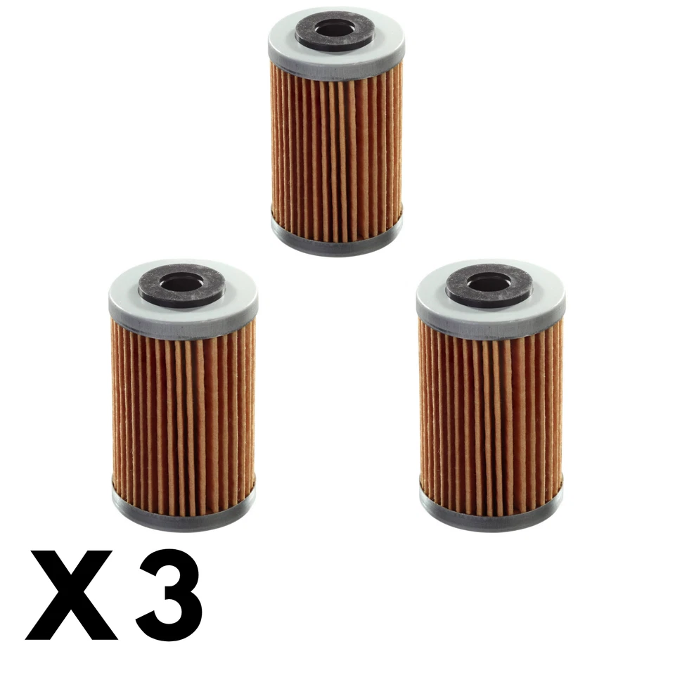 3 Pack Whites Oil Filter for KTM 640 LC4E Duke II 2001-2002 - Image 1 of 1