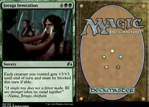 Magic the Gathering -MTG- Joraga Invocation Foil - Picture 1 of 1