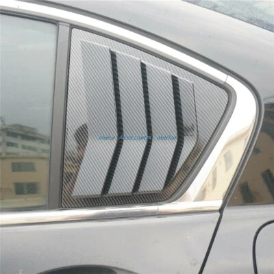 Nuevas persianas de ventana estilo fibra de carbono para Honda Accord 9º sedán 2013-2017 Foto 1 de 4
