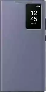 Genuine Official Samsung Galaxy S24 Ultra Smart View Wallet Case - Violet - Picture 1 of 5