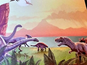 DINOSAURS ! Anti slip COMPUTER MOUSE PAD 9 X 7inch - Picture 1 of 5