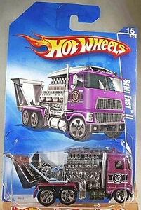 2008 Hot Wheels #55 All Stars 15/36 SEMI FAST II Purple Variation w/Chrome 5 Sp - Picture 1 of 5