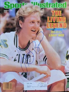 Larry Bird, Autographed Sports Illustrated Magazine, March 3, 1986 - Picture 1 of 5