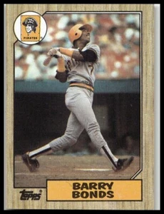 1987 Topps Barry Bonds #320 RC Pittsburgh Pirates - Bild 1 von 2