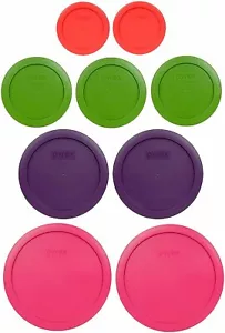 Pyrex (2) 7402-PC 6/7 Tazas Fucsia (2) 7201-PC 4 Tazas Púrpura (3) 7200-PC 2 Tazas... - Imagen 1 de 5