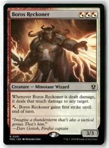 Boros Reckoner Commander: Murders at Karlov Manor Magic MTG NM - Picture 1 of 1