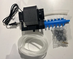 Leise Aquarium Luftpumpe 317/475GPH 0,025/0,03MPa 8/16W Hochdruck Luftpumpe - Bild 1 von 6