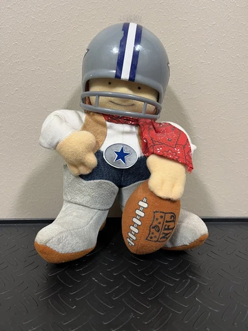 Vintage 1983 Tudor Games NFL Huddles DALLAS COWBOYS Mascot Stuffed Plush !! Cover