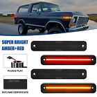 Smoked LED Side Marker Lights For 73-79 Ford F150 F250 F350 Ford Bronco Truck