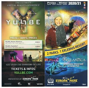 EUROPA PARK Info Preise - Winter 2020-2021 in DE, FR u. GB #04 - Bild 1 von 2