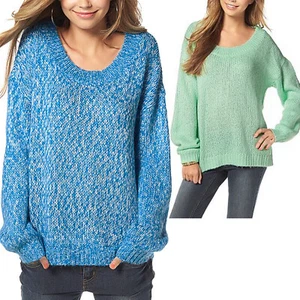 warm und weich PULLOVER Gr.36/38/40 MINT GRÜN Oversized EDEL Grobstrick - Bild 1 von 6