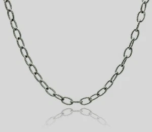 FL 080/925 STERLING SILVER CHAIN  / DIAMOND CUT  DESIGN// 20 INCH LONG - Picture 1 of 3