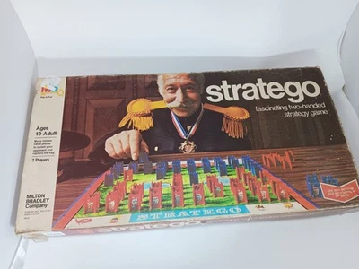 Vintage 1972 Milton Bradley Stratego Board Game – Mostly Complete - Image 1 of 2