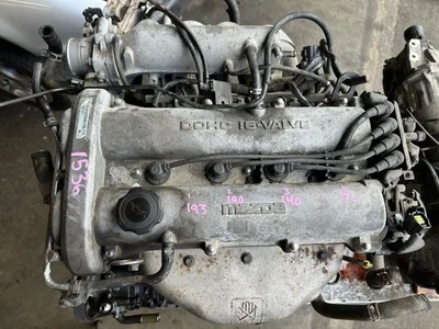 JDM Mazda Miata MX-5 Eunos 1.8L Engine 86K Motor VIDEO NA - Image 1 of 4