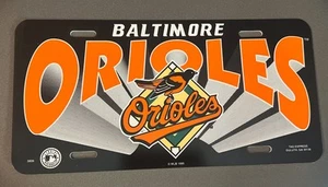 MLB BALTIMORE ORIOLES LICENSE PLATE - Picture 1 of 1