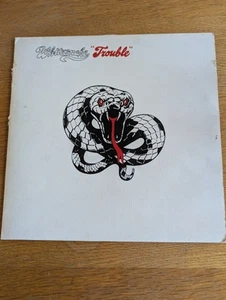 Whitesnake: Trouble 1978 A2/B3 EX LP Textured Sleeve + Inner - Picture 1 of 9