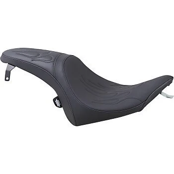 Asiento depredador Drag Specialties 0810-1597 - cosido con llama - Vegas Foto 1 de 1