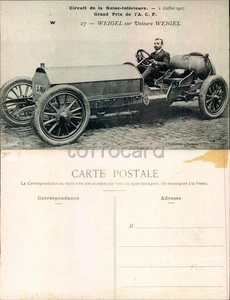 AUTOMOBILE FRANCIA-GRAND PRIX 1907-WEIGEL-D15-103 - Picture 1 of 1