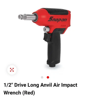 Snap-On MG3255L98 1/2" Red Compact Impact Wrench Combo NEW NOS  - Image 1 of 4
