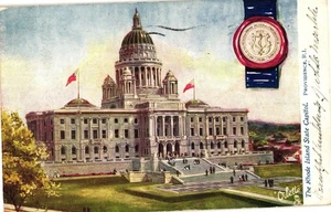 Vintage Rhode Island State Capitol Providence Tucks Postkarte 1907 - Bild 1 von 2