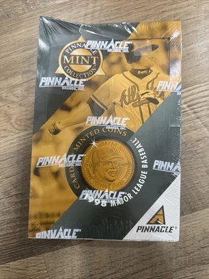 1998 Pinnacle Mint Collection Baseball Factory Sealed Jumbo Box 24 Packs - Image 1 of 3