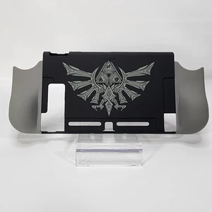 Nitendo Switch CONSOLE SCUDO Legend of Zelda Hyrule Crest PowerA Custodia Grip - Foto 1 di 11