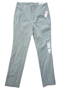 Old Navy polierte Pixie Skinny Ankle Hose extra hoher Bund salbeigrau Damen 6 - Bild 1 von 7
