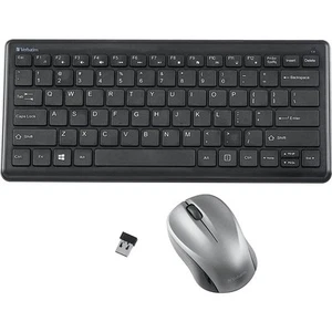 Verbatim Silent Wireless Compact Keyboard and Mouse (70739) - Picture 1 of 6