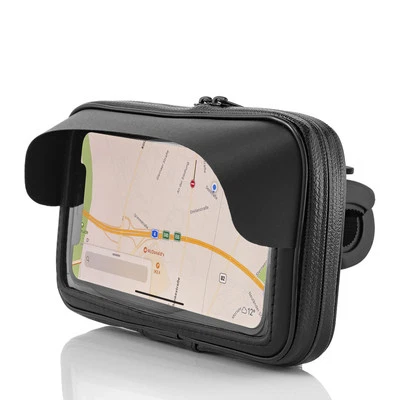 Fahrrad Halterung Motorrad Halter Smartphone Handy Tasche Halter Universal 6.7" - Bild 1 von 4