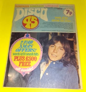 Disco 45 Songbook Nr.37 - David Cassidy, Simon Park, Barry Blue, Status Quo - Bild 1 von 1