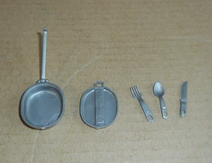 vintage Palitoy ACTION MAN vam - MESS TIN (hard knife spoon fork) 60/70s - Picture 1 of 5