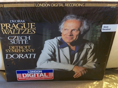 Dvorak Prague Waltzes Czech Suite Dorati Detroit Sym. London Dig. STILL SEALED! - Image 1 of 2