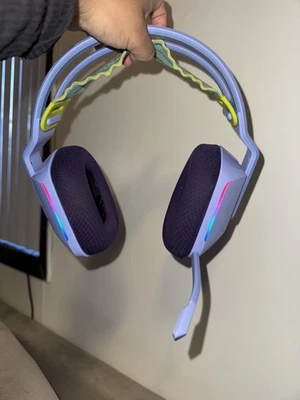 Auriculares inalámbricos para juegos 733 LIGHTSPEED usados con diadema de suspensión Foto 1 de 4