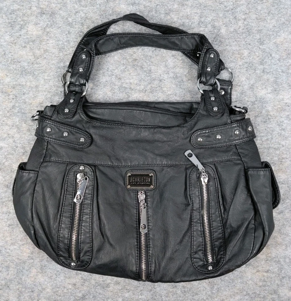 Cartera Scarleton Mujer Grande Hobo Bolso Cuero Vegano Lavado Bolso de Hombro Cartera Foto 1 de 4