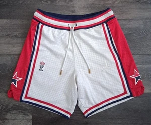 Nike Air Jordan x Trophy Room Spielshorts weiß rot blau Herren Größe Small - Bild 1 von 14