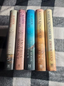 Karen Kingsbury Lot of 5 Hardcover Books, Baxter Family Series Books 1-5, 1st Ed - Foto 1 di 19